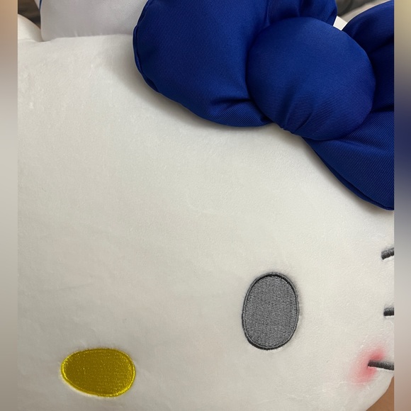 HELLO KITTY Nautical Plush Toy Pillow Sailor Hat Bow SANRIO Squishmallow Kawaii - Picture 5 of 8